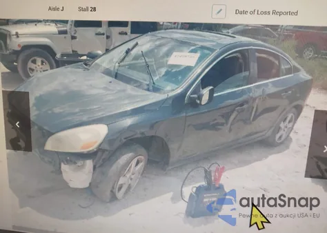 2013 Volvo S60 T5 из США, поврежденный, VIN YV1612FS3D1224949